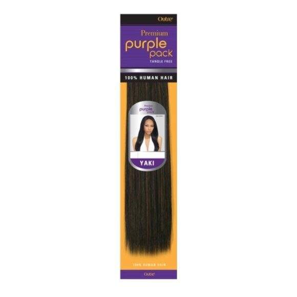 Lot of 6 Outre Purple Pack 100% Human Hair